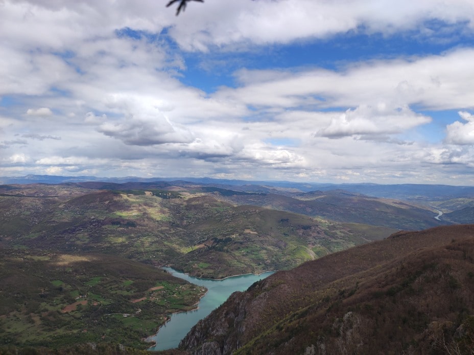 Vidikovac BIlješke stene, Zaovine